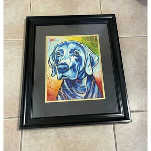 One of the Paintings of Schumans German Shorthaired Frame Home Decor 20x23